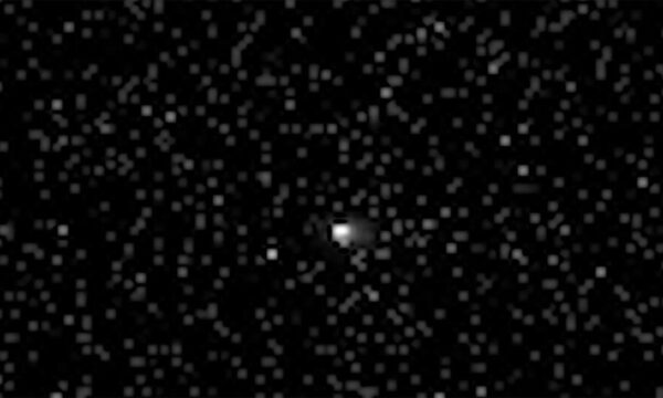 Sonda chinesa capta imagens do cometa 3I/ATLAS perto de Marte
