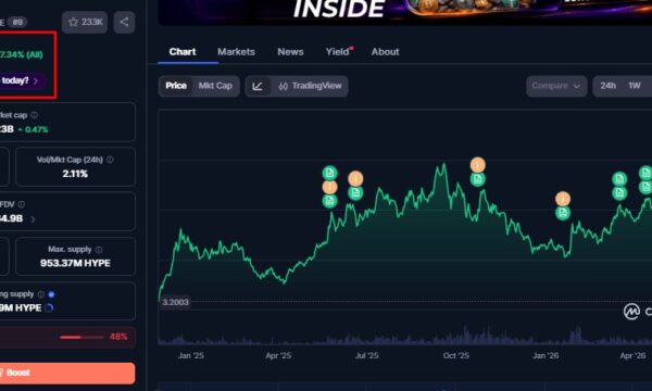 Como e onde comprar Hyperliquid (HYPE); criptomoeda que já valorizou 2.000% desde sua criação