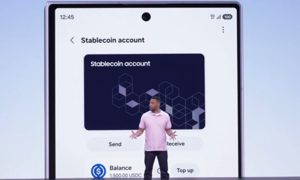 Celulares Samsung terão suporte a pagamentos com stablecoins