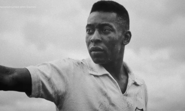 Como a IA do Google ‘recuperou’ o gol perdido mais bonito de Pelé