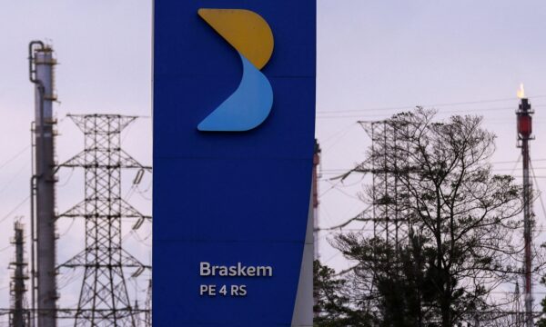 Vendas da Braskem (BRKM5) caem no 2º tri, mas spreads sobem