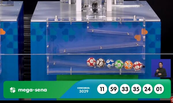 Mega-Sena, concurso 3029: confira os números sorteados
