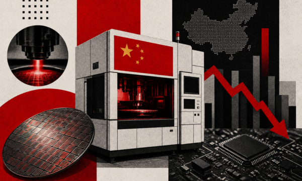 China começa a produzir em série sua própria máquina de fazer chips