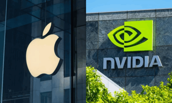 Apple (AAPL) bate US$ 5 tri, ultrapassa Nvidia (NVDA) e recupera liderança em valor de mercado