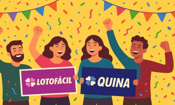 Aposta ganha sozinha prêmio de R$ 26 milhões na Quina; Lotofácil tem b