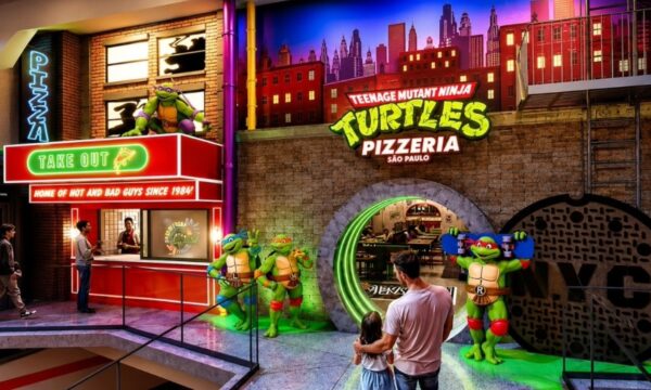 Primeira pizzaria oficial das Tartarugas Ninja da América Latina chega