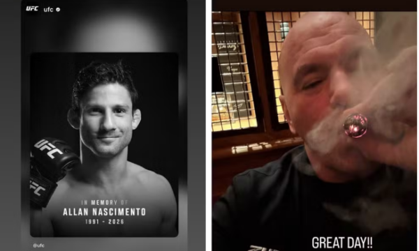 Após morte de ‘Puro Osso’, presidente do UFC faz post fumando charuto