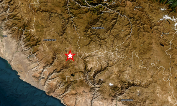 Terremoto de magnitude 7,2 atinge o Peru
