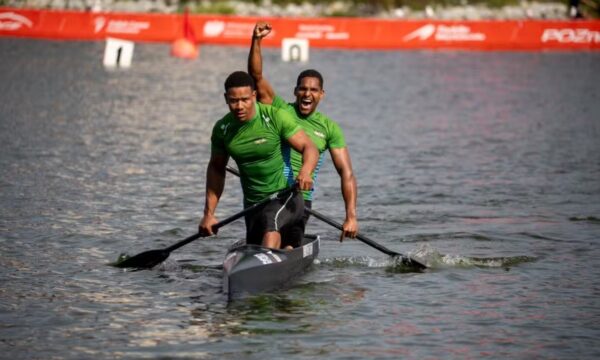 Jacky Godmann e Gabriel Assunção conquistam prata inédita no Mundial de Canoagem