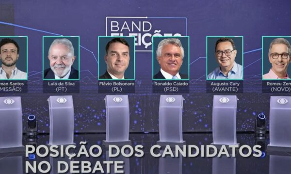 Temporada de debates entre presidenciáveis começa sem Lula e Flávio Bolsonaro; veja horário, participantes e as regras