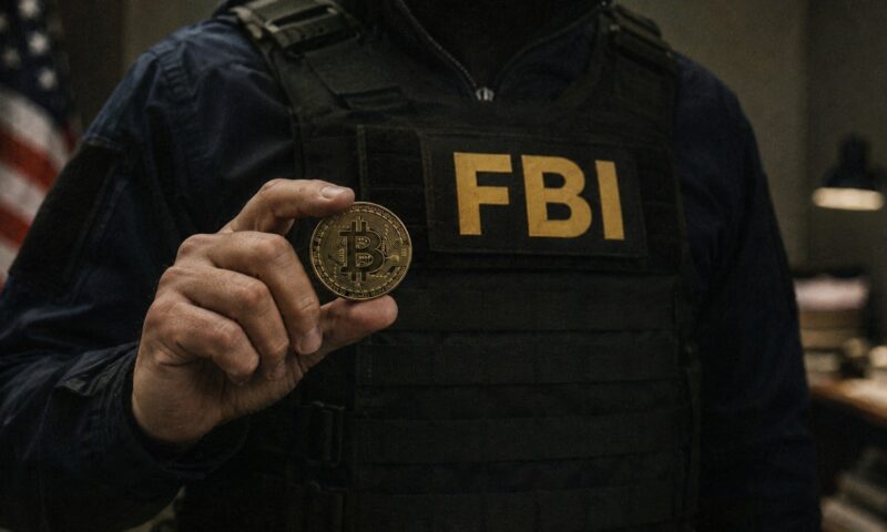 Agente do FBI é preso após desviar cerca de US$ 1 milhão em criptomoedas de investigação contra outro país