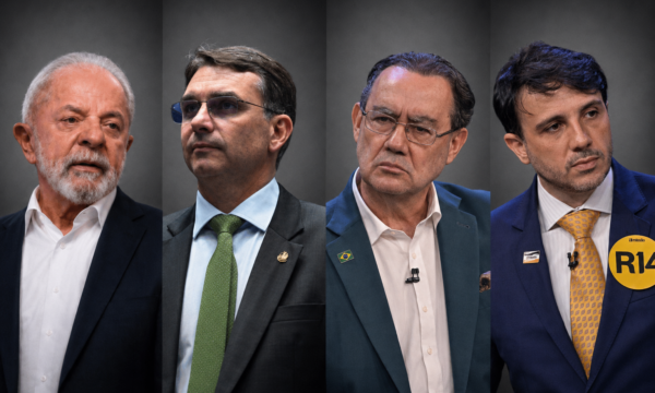 Pesquisa AtlasIntel: Lula lidera com 43,4%, Flávio tem 33,7%, e Cury e