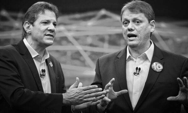 Paraná Pesquisas: Tarcísio abre vantagem de 16,2 pontos sobre Haddad n