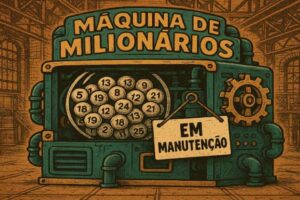 Máquina de milionários trava e prêmio da Mega-Sena se multiplica por m