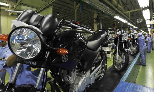 Produção de motos tem melhor mês de julho da história, diz Abraciclo