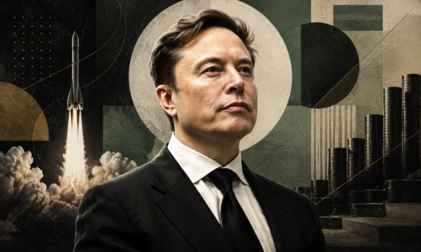 Elon Musk no mundo da lua