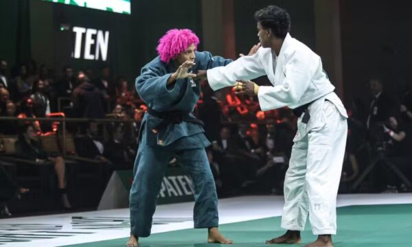 Rafaela Silva vence vice-campeã olímpica na estreia do judô no Spaten