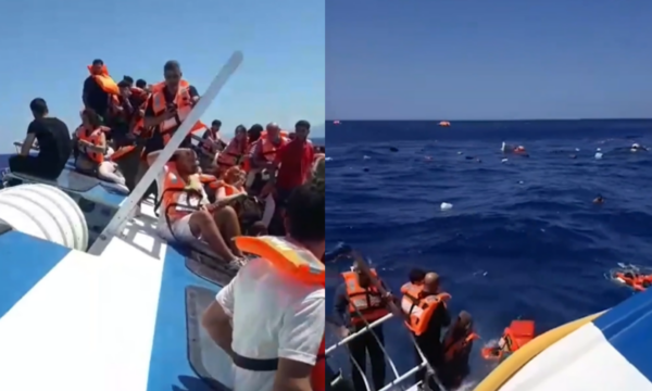 Embarcação com quase 270 pessoas naufraga entre Chipre e Turquia