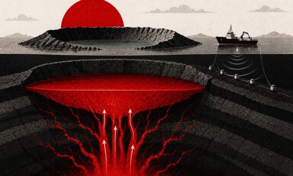 Supervulcão que provocou erupção ‘bíblica’ volta a receber magma