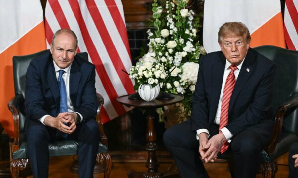Trump diz que unificação da Irlanda seria ‘fantástica’ e que vai acontecer eventualmente