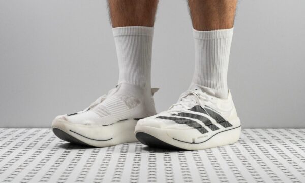 O tênis usado pelos seis atletas do pódio na Maratona de Berlim