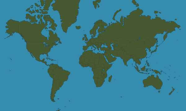 A Groenlândia não tem o tamanho que você pensa; veja o novo mapa-múndi