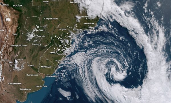 Semana terá ciclone, chuva de 200 mm, frio intenso e risco de geada; veja a previsão