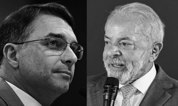 Pesquisa Quaest: Flávio Bolsonaro tem 42% e Lula, 41%, no 2º turno