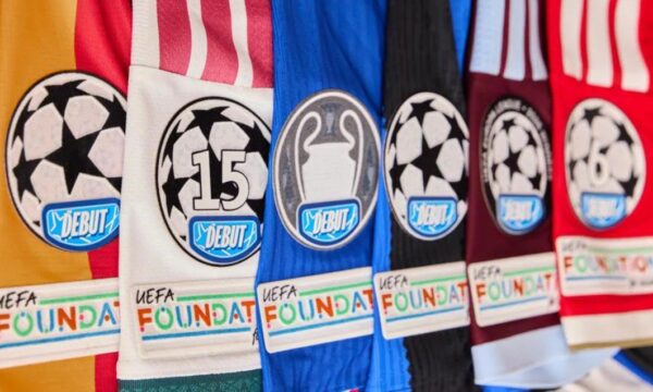 Estreantes na Champions terão patches especiais na temporada 2026/2027