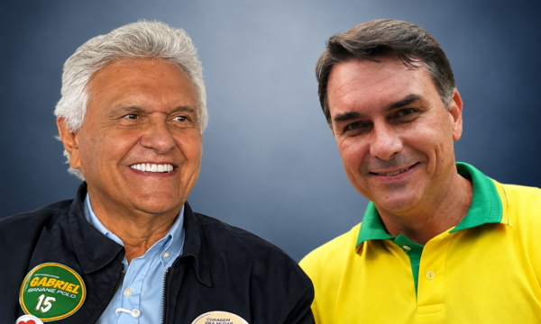 Real Time Big Data: Caiado e Flávio Bolsonaro empatam na liderança em