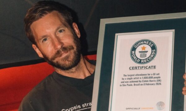 Calvin Harris entra para o Guinness World Records após show com 1,6 mi