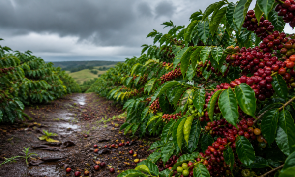 Colheita de café arábica atinge 99% na área da Expocacer
