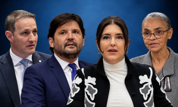 Real Time Big Data: Derrite, Prado, Tebet e Marina empatam na corrida