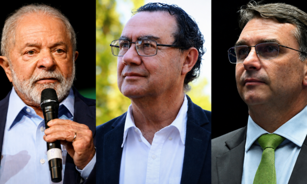 Datafolha: Lula tem 38%, Flávio Bolsonaro, 33%, e Augusto Cury, 8%