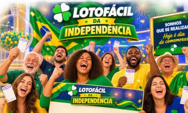 Caixa sorteia Lotofácil da Independência 2026; veja os números