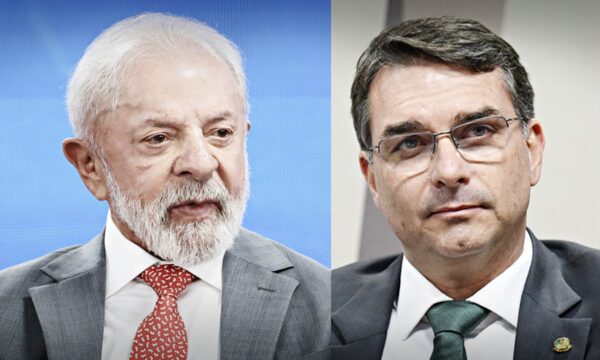 Rejeição cruzada impede Lula e Flávio de abrir vantagem no 2º turno, d