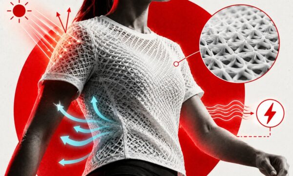 Cientistas criam tecido que gera eletricidade e fica até 10 °C mais fr