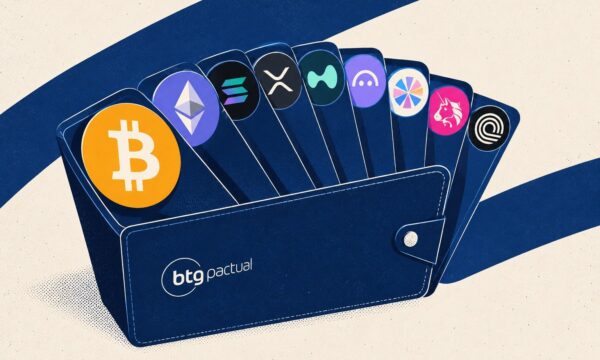 BTG lança sua carteira recomendada de criptomoedas; confira os 9 ativos