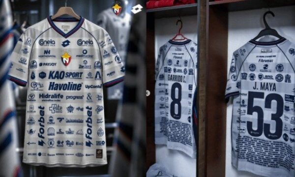 Para sair da crise, time do Equador inova no patrocínio e lança camisa