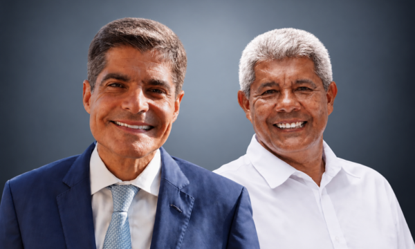 Pesquisa AtlasIntel na Bahia: Jerônimo tem 51,5% e ACM Neto, 47,4% dos